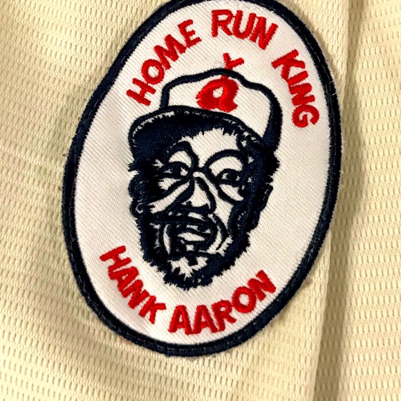 Hank Aaron Mitchell & Ness Cooperstown Classic Baseball Jersey - Picture 4 of 9